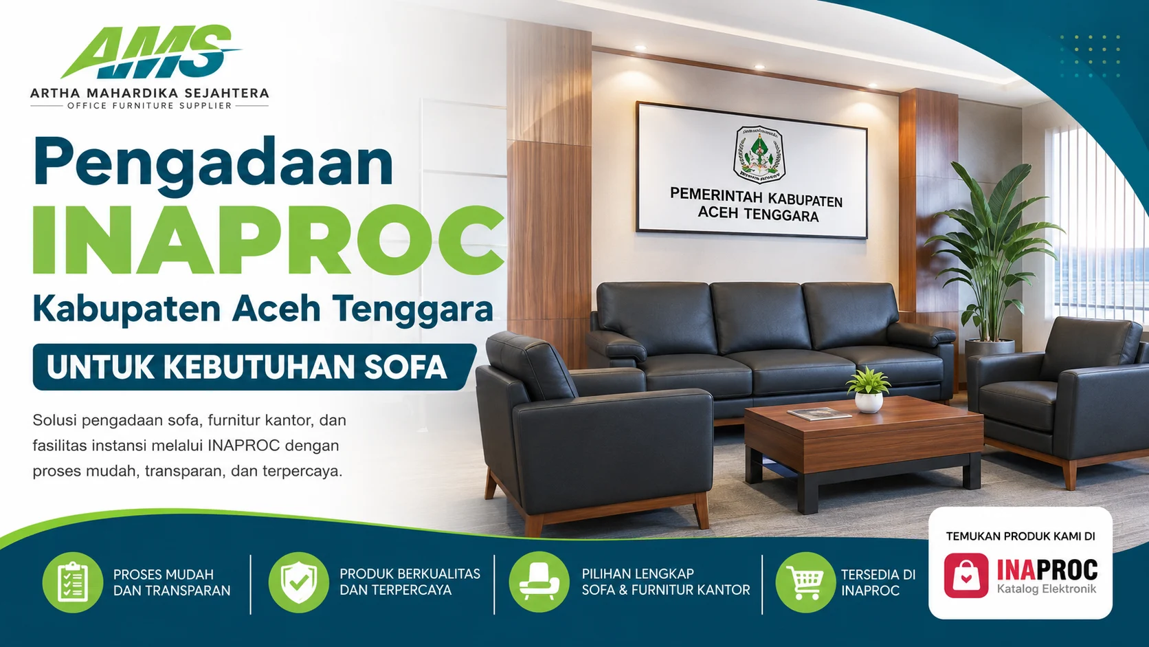 Gambar sofa untuk Pengadaan Inaproc Kabupaten Aceh Tenggara